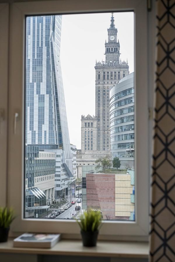 Gold Apartment Zlota - Palace Of Culture View- Netflix Warsaw Ngoại thất bức ảnh